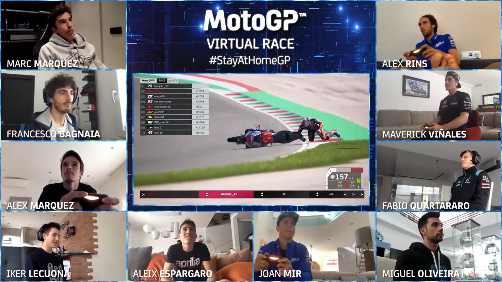 Marquez: Now we want to be battling on track after MotoGP Virtual Race